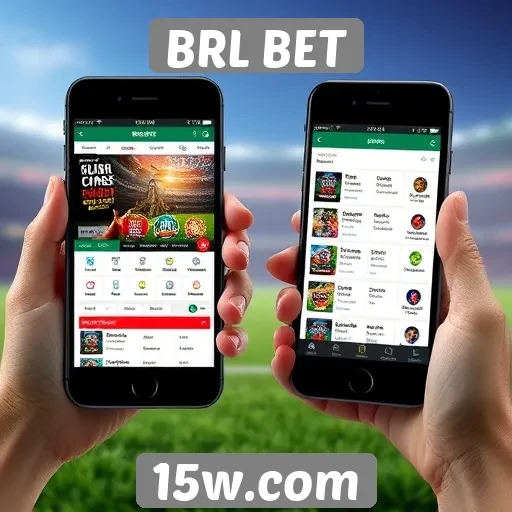 Avaliação das funcionalidades móveis do BRL BET